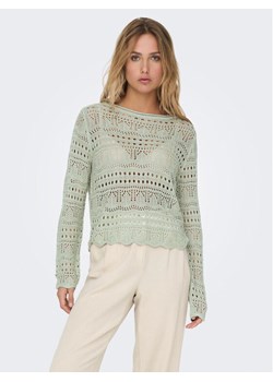 JDY Sweter Sun Lay 15287384 Zielony Regular Fit ze sklepu MODIVO w kategorii Swetry damskie - zdjęcie 182666224