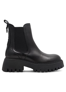 Badura Botki 21801 Czarny ze sklepu MODIVO w kategorii Botki - zdjęcie 182666262