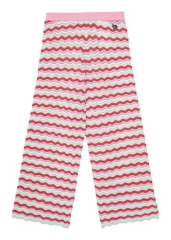 Guess Spodnie materiałowe J5GB10 Z3MR1 Zielony Modern Relaxed Fit ze sklepu MODIVO w kategorii Spodnie dziewczęce - zdjęcie 182666302