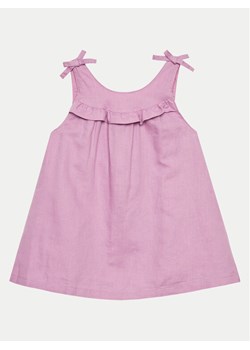 United Colors Of Benetton Sukienka letnia 4BE7GV01C Fioletowy Regular Fit ze sklepu MODIVO w kategorii Sukienki dziewczęce - zdjęcie 182666341