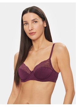 Hunkemöller Biustonosz bardotka Sophie Uf 203616 Fioletowy ze sklepu MODIVO w kategorii Biustonosze - zdjęcie 182666373