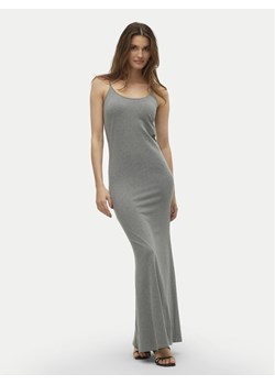 Vero Moda Sukienka letnia Sharon 10322285 Szary Slim Fit ze sklepu MODIVO w kategorii Sukienki - zdjęcie 182666442