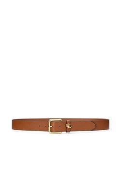 LAUREN RALPH LAUREN Pasek Damski 412968765002 Brązowy ze sklepu MODIVO w kategorii Paski damskie - zdjęcie 182666492
