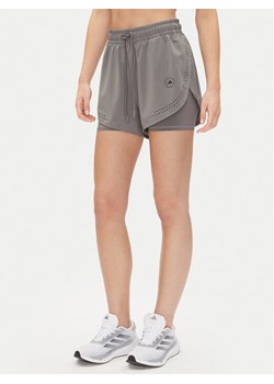 adidas by Stella McCartney Szorty sportowe Stella McCartney TruePurpose 2-in-1 JI5220 Szary Regular Fit ze sklepu MODIVO w kategorii Szorty - zdjęcie 182666521