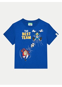 United Colors Of Benetton T-Shirt 3I1XG10GZ Niebieski Regular Fit ze sklepu MODIVO w kategorii T-shirty chłopięce - zdjęcie 182666531