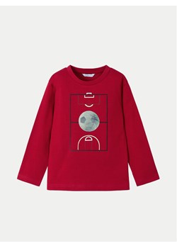 Mayoral Bluzka 4044 Czerwony Regular Fit ze sklepu MODIVO w kategorii T-shirty chłopięce - zdjęcie 182666532
