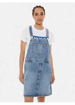 Hugo Sukienka jeansowa Garli_B 50513727 Niebieski Regular Fit ze sklepu MODIVO w kategorii Sukienki - zdjęcie 182666560