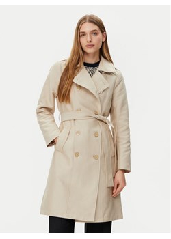 Morgan Trencz 251-GSELAM Beżowy Regular Fit ze sklepu MODIVO w kategorii Płaszcze damskie - zdjęcie 182666853