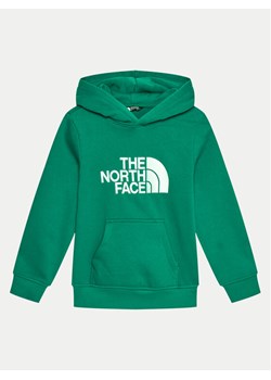 The North Face Bluza Drew Peak NF0A89HH Zielony Regular Fit ze sklepu MODIVO w kategorii Bluzy chłopięce - zdjęcie 182667044