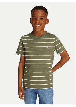 Calvin Klein Jeans Komplet 2 t-shirtów IB0IB02364 Zielony Regular Fit ze sklepu MODIVO w kategorii T-shirty chłopięce - zdjęcie 182667131