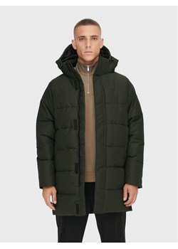 Only & Sons Kurtka zimowa Carl Long 22020156 Zielony Regular Fit ze sklepu MODIVO w kategorii Kurtki męskie - zdjęcie 182667190