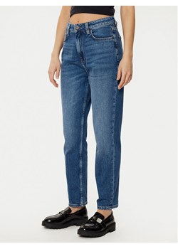HUGO Jeansy Noe_B 50520614 Niebieski Mom Fit ze sklepu MODIVO w kategorii Jeansy damskie - zdjęcie 182667212