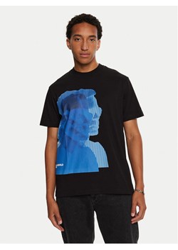 Karl Lagerfeld Jeans T-Shirt 246D1705 Czarny Regular Fit ze sklepu MODIVO w kategorii T-shirty męskie - zdjęcie 182667263