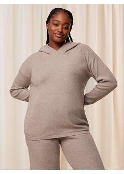 Triumph Bluza Thermal MyWear Hoodie 10216548 Beżowy Regular Fit ze sklepu MODIVO w kategorii Bluzy damskie - zdjęcie 182667302