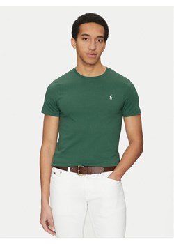 Polo Ralph Lauren T-Shirt 710671438422 Zielony Slim Fit ze sklepu MODIVO w kategorii T-shirty męskie - zdjęcie 182667324