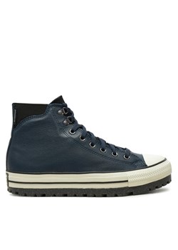 Converse Trzewiki Chuck Taylor All Star City Trek Waterproof A08558C Granatowy ze sklepu MODIVO w kategorii Buty zimowe męskie - zdjęcie 182667332