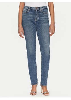 Guess Jeansy WBGA08 D4LT0 Niebieski Straight Fit ze sklepu MODIVO w kategorii Jeansy damskie - zdjęcie 182667384