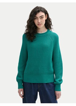 Tom Tailor Denim Sweter 1043309 Zielony Regular Fit ze sklepu MODIVO w kategorii Swetry damskie - zdjęcie 182667393