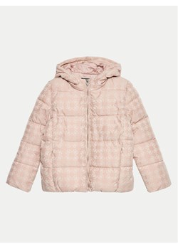 Guess Kurtka puchowa J4BL24 WGLW2 Różowy Regular Fit ze sklepu MODIVO w kategorii Kurtki dziewczęce - zdjęcie 182667444