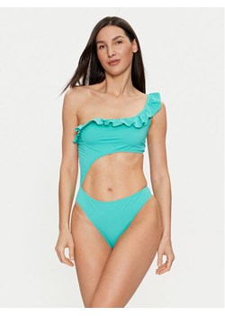 United Colors Of Benetton Strój kąpielowy 3P5H5I01H Turkusowy ze sklepu MODIVO w kategorii Stroje kąpielowe - zdjęcie 182667490