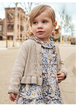 Mayoral Kardigan 2326 Beżowy Regular Fit ze sklepu MODIVO w kategorii Bluzy i swetry - zdjęcie 182667493