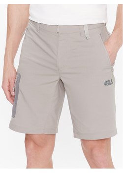 Jack Wolfskin Szorty sportowe Active Track 1503791 Zielony Regular Fit ze sklepu MODIVO w kategorii Spodenki męskie - zdjęcie 182667520