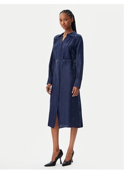 BOSS Sukienka koszulowa Dieshina1 50532758 Granatowy Relaxed Fit - id: 0000304913822 - marki BOSS HUGO BOSS - 182667571 BOSS Sukienka koszulowa Dieshina1 50532758 Granatowy Relaxed Fit ze sklepu MODIVO w kategorii Sukienki - zdjęcie 182667571