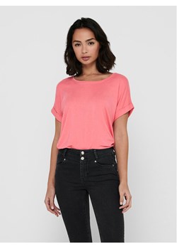 ONLY T-Shirt 15106662 Różowy Regular Fit ze sklepu MODIVO w kategorii Bluzki damskie - zdjęcie 182667580