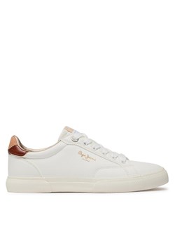 Pepe Jeans Sneakersy PLS31537 Biały ze sklepu MODIVO w kategorii Trampki damskie - zdjęcie 182667713