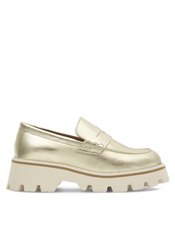 Badura Loafersy GISELLE-24SS202 Złoty ze sklepu MODIVO w kategorii Mokasyny damskie - zdjęcie 182667854