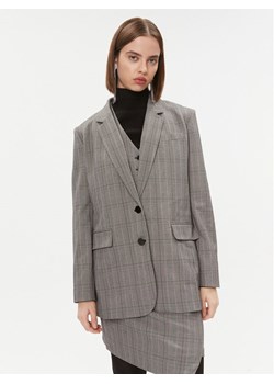 DKNY Marynarka P3GC6464 Szary Regular Fit ze sklepu MODIVO w kategorii Marynarki damskie - zdjęcie 182667882