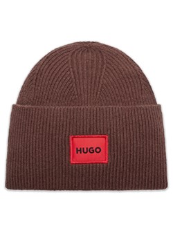 Hugo Czapka Xaff 50496011 Brązowy - id: 4063542847614 - marki Hugo Boss - 182667902 Hugo Czapka Xaff 50496011 Brązowy ze sklepu MODIVO w kategorii Czapki zimowe męskie - zdjęcie 182667902