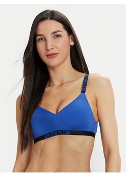 Calvin Klein Underwear Biustonosz bezfiszbinowy 000QF7659E Niebieski ze sklepu MODIVO w kategorii Biustonosze - zdjęcie 182667921