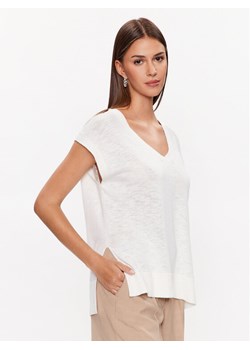 Gant Bluzka Blend 4805190 Biały Regular Fit ze sklepu MODIVO w kategorii Bluzki damskie - zdjęcie 182667942