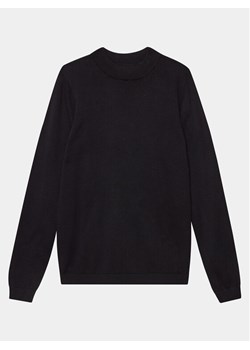 Jack&Jones Junior Golf 12236767 Czarny Regular Fit ze sklepu MODIVO w kategorii Swetry chłopięce - zdjęcie 182667970