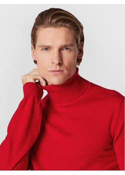 Hugo Golf San Thomas-M 50474174 Czerwony Slim Fit ze sklepu MODIVO w kategorii Swetry męskie - zdjęcie 182667974