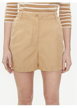 Tommy Hilfiger Szorty materiałowe WW0WW41603 Beżowy Relaxed Fit ze sklepu MODIVO w kategorii Szorty - zdjęcie 182668022