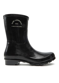 KARL LAGERFELD Kalosze KL47075S Czarny ze sklepu MODIVO w kategorii Kalosze damskie - zdjęcie 182668071