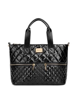 Monnari Torebka TORIMP0-24Z-BAG4290-KM20D000 Czarny ze sklepu MODIVO w kategorii Torby Shopper bag - zdjęcie 182668103