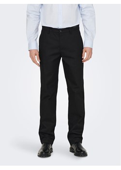 Only & Sons Spodnie materiałowe Edge-Ed 22024468 Czarny Relaxed Fit ze sklepu MODIVO w kategorii Spodnie męskie - zdjęcie 182668213