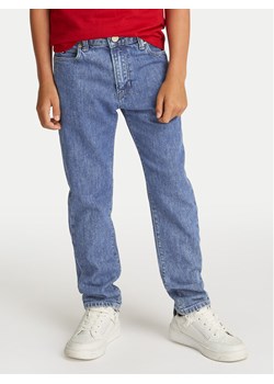 Tommy Hilfiger Jeansy Modern KB0KB09328 Niebieski Straight Fit ze sklepu MODIVO w kategorii Spodnie chłopięce - zdjęcie 182668234