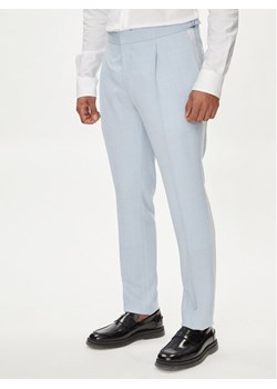 Hugo Spodnie materiałowe Getlin 242E1X 50513776 Błękitny Slim Fit ze sklepu MODIVO w kategorii Spodnie męskie - zdjęcie 182668252