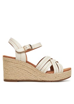Clarks Espadryle Sabina Strap 26181464 Écru ze sklepu MODIVO w kategorii Espadryle damskie - zdjęcie 182668272
