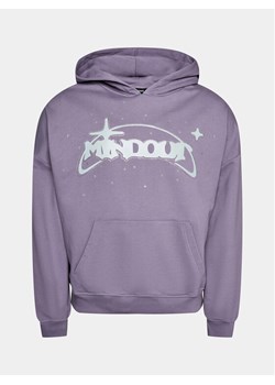 Mindout Bluza System Fioletowy Boxy Fit ze sklepu MODIVO w kategorii Bluzy męskie - zdjęcie 182668281