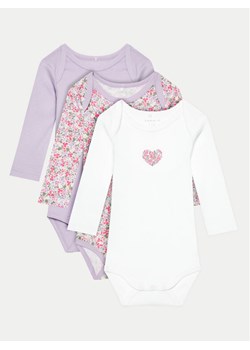 NAME IT Komplet 3 par body dziecięcych 13232735 Kolorowy ze sklepu MODIVO w kategorii Body niemowlęce - zdjęcie 182668340