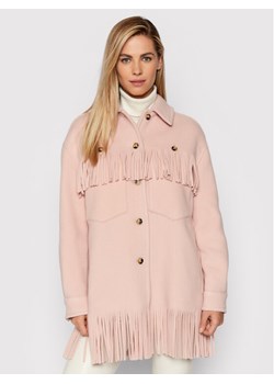 Pinko Płaszcz zimowy Fiambala 1G16S1 Y7E3 Różowy Regular Fit ze sklepu MODIVO w kategorii Płaszcze damskie - zdjęcie 182668371