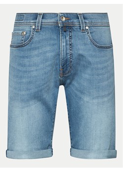 Pierre Cardin Szorty jeansowe 34520/000/8128 Niebieski Modern Fit ze sklepu MODIVO w kategorii Spodenki męskie - zdjęcie 182668424