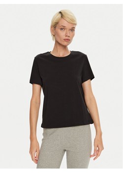 Calvin Klein Underwear T-Shirt 000QS7328E Czarny Regular Fit ze sklepu MODIVO w kategorii Bluzki damskie - zdjęcie 182668544
