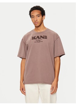 Karl Kani T-Shirt Retro Sprayed 60300094 Beżowy Regular Fit ze sklepu MODIVO w kategorii T-shirty męskie - zdjęcie 182668564