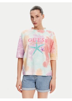 Guess T-Shirt E5GI00 K8G01 Kolorowy Oversize ze sklepu MODIVO w kategorii Bluzki damskie - zdjęcie 182668652